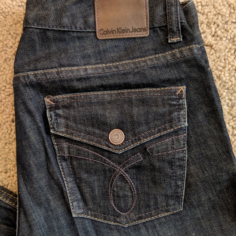 Calvin Klein Lean Boot Jeans Sz 6